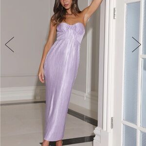 CHASE THE BLUES MAXI DRESS LILAC- HELLO MOLLY
